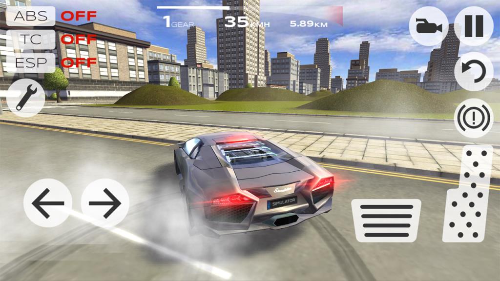 极限汽车模拟驾驶游戏
