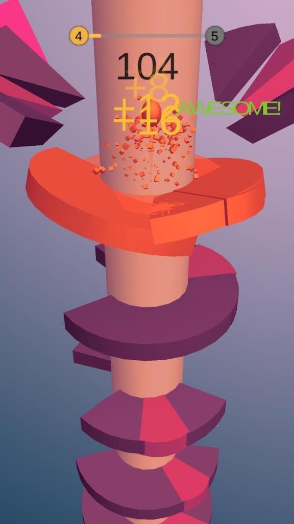 螺旋反弹空间游戏