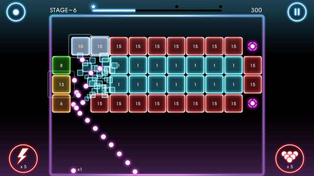 破坏砖块冒险游戏