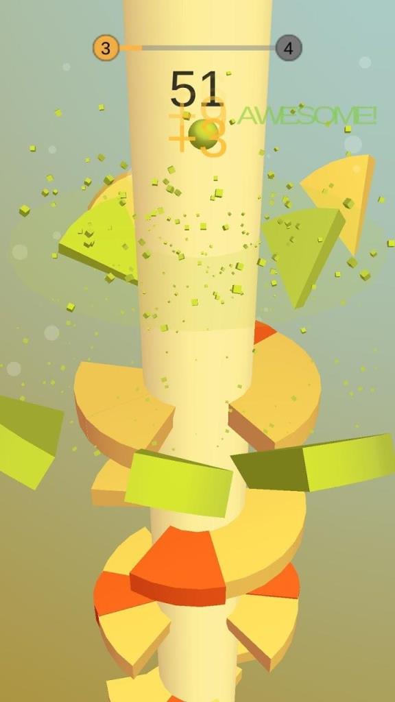 螺旋反弹空间游戏