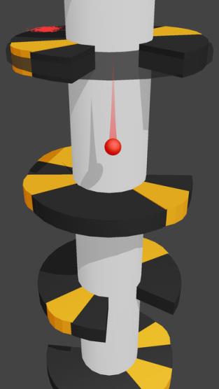 螺旋反弹空间游戏