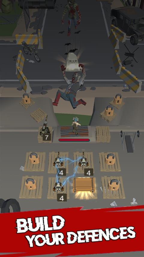 合并炮塔僵尸防御手游