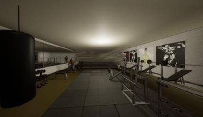 健身房模拟器游戏与妹子