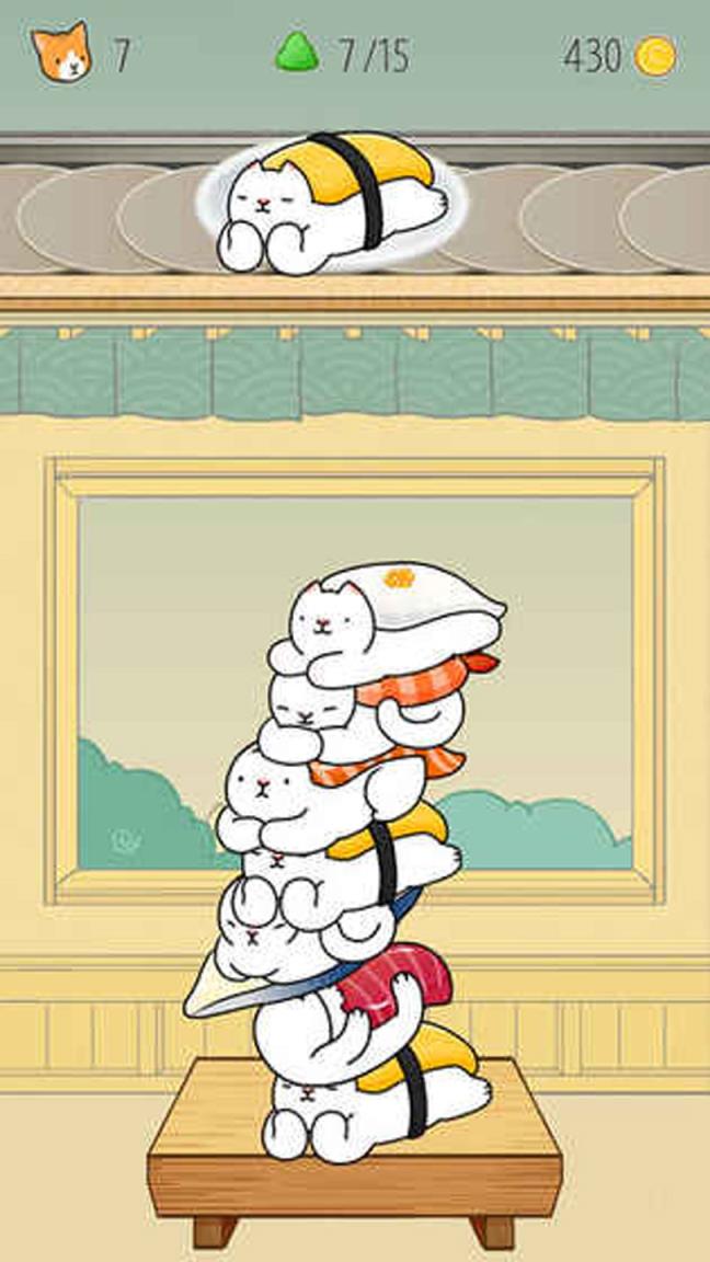 猫咪叠寿司中文版