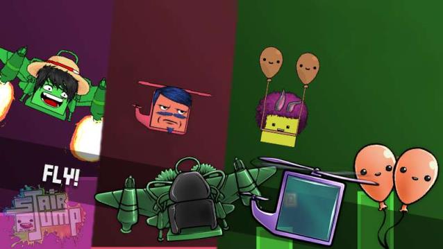 楼梯跳跃StairJump