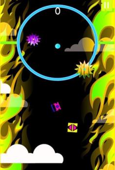 黑色火焰几何波折手游