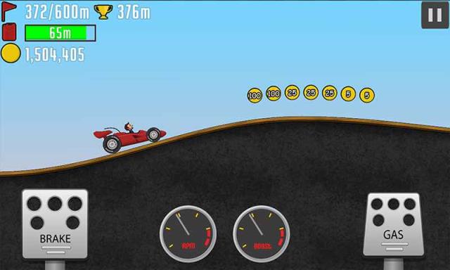 小车爬山无限金币版