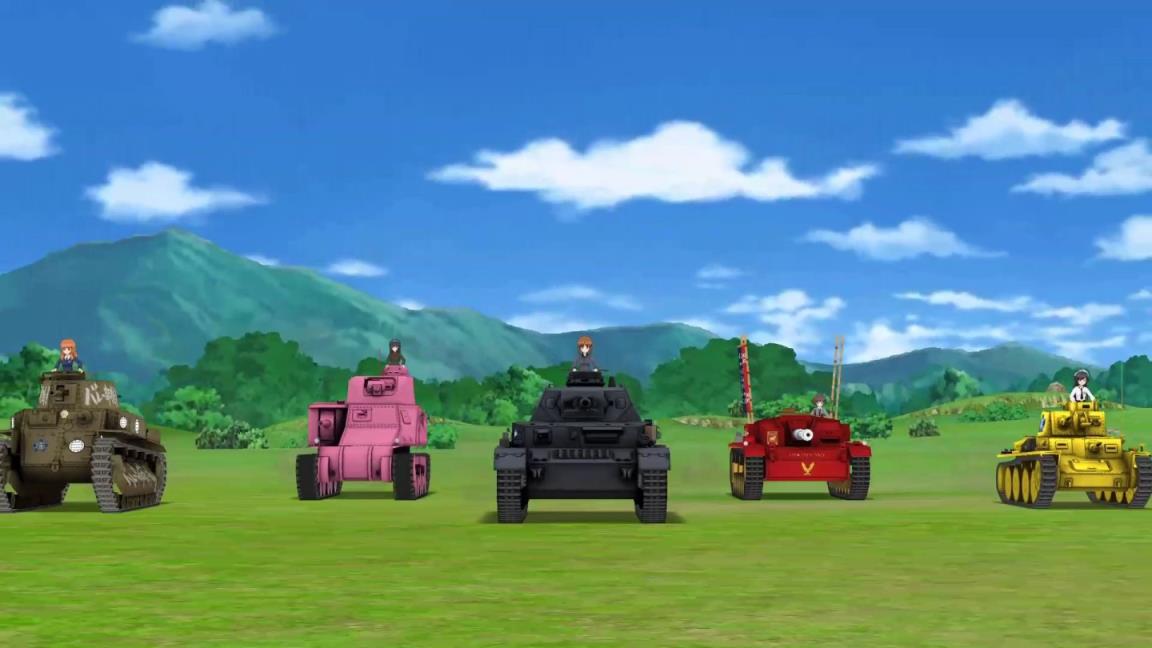 少女与战车集结