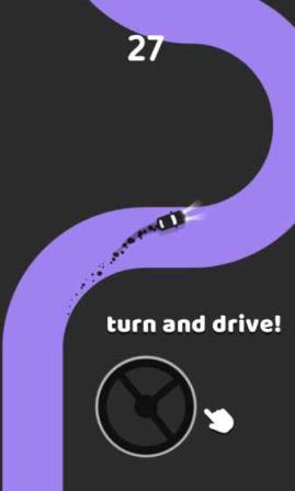 手指转方向盘游戏