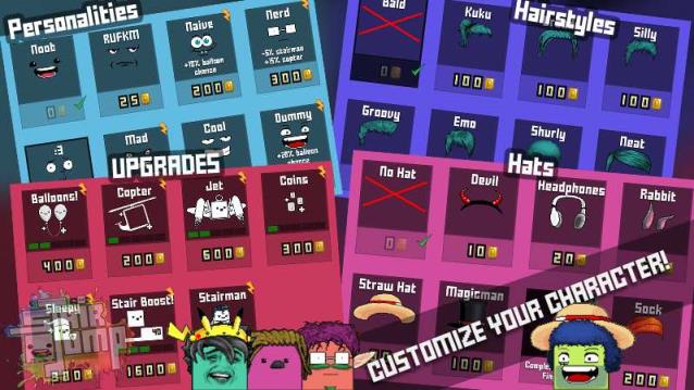 楼梯跳跃StairJump