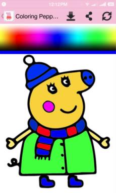 小猪佩奇绘画着色书