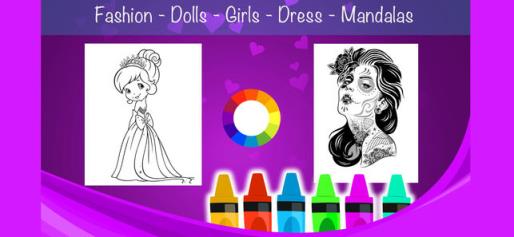 时尚女孩娃娃多油漆手游