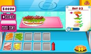 快速烹饪三明治