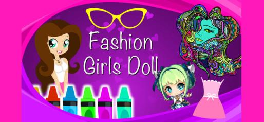 时尚女孩娃娃多油漆手游