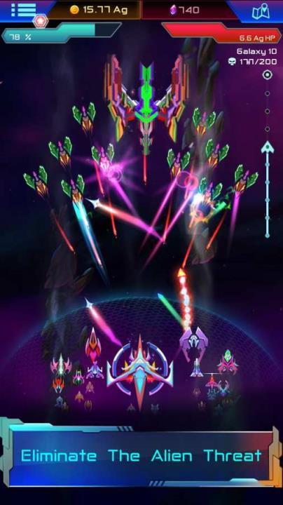 虚空骑兵科幻战机手游