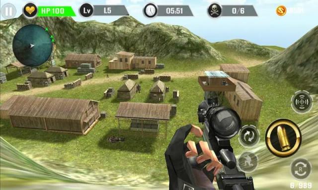 山地狙击手射击手游