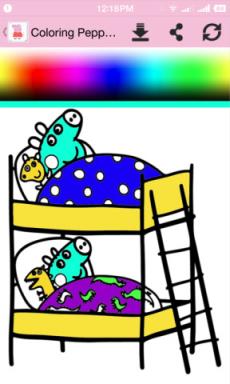 小猪佩奇绘画着色书