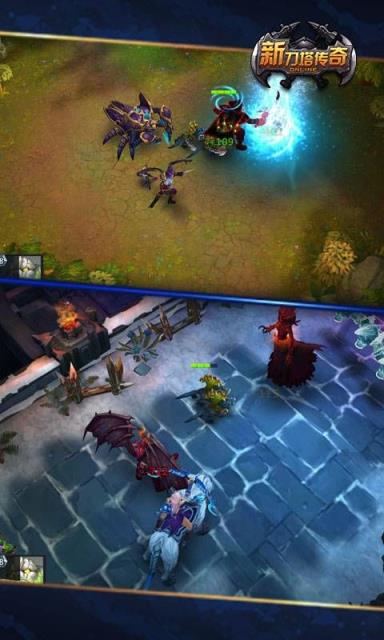 新刀塔传奇满v版