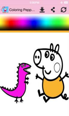 小猪佩奇绘画着色书