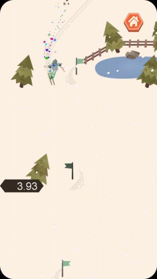 滑雪下山手游