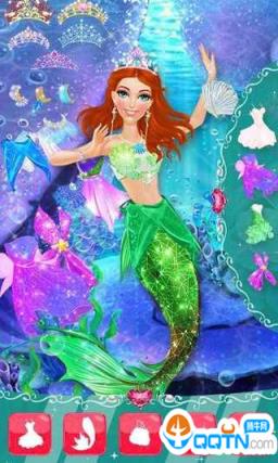 美人鱼化妆游戏