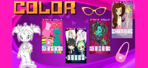 时尚女孩娃娃多油漆手游