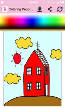 小猪佩奇绘画着色书