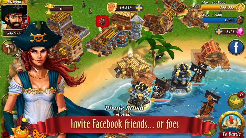 海盗决战海岛之争破解版