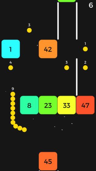 球球贪吃蛇吃数字方块游戏
