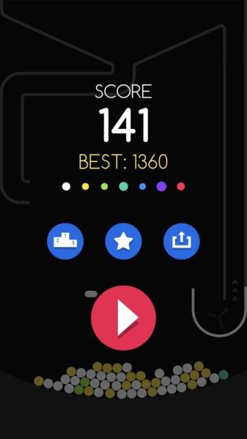 Color Ballz破解版彩色弹球游戏