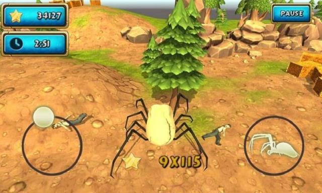 蜘蛛模拟器惊人城市破解版