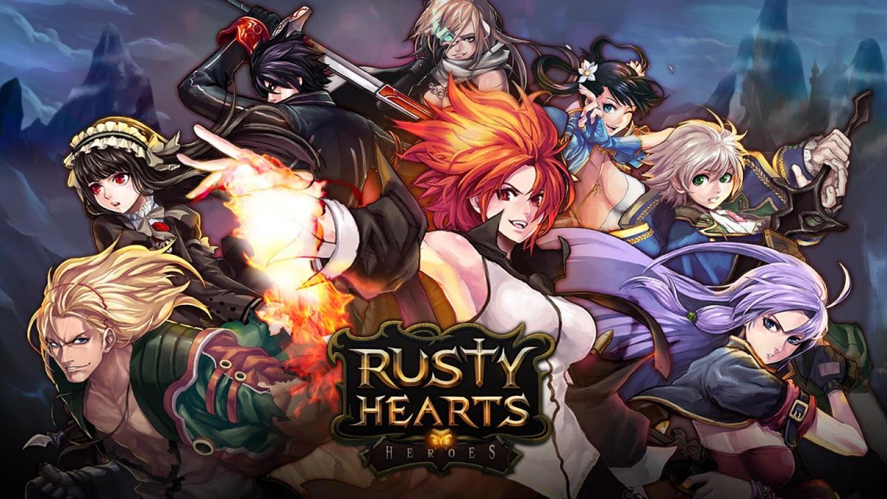 颓废之心手游韩服RustyHearts