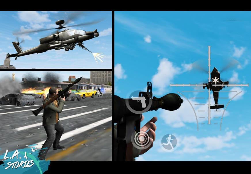 洛杉矶犯罪故事开放的世界