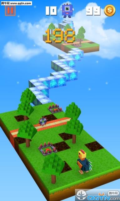 之字前行游戏Zigzag Crossing