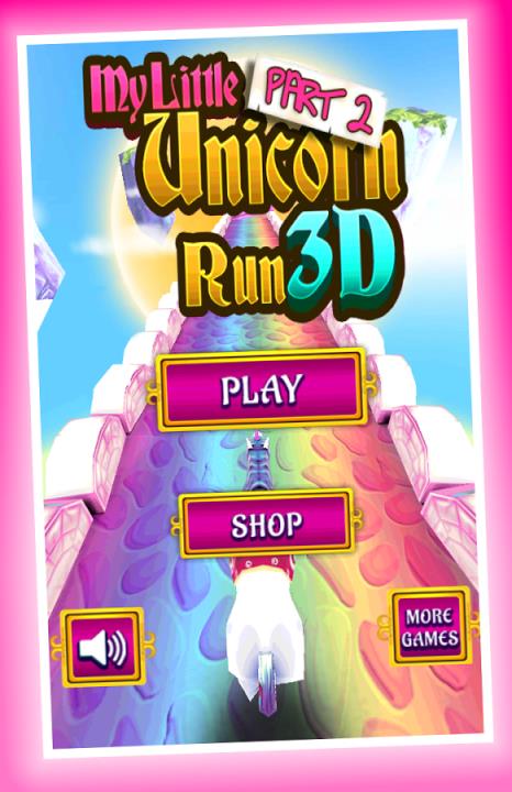 独角兽快跑2 My Little Unicorn Runner 3D 2
