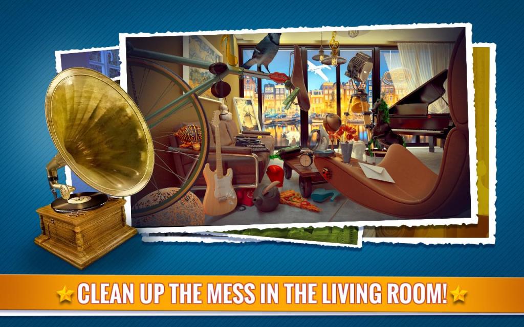 隐藏的物体游戏客厅