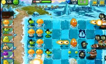 植物大战僵尸2冰河世界破解版无限钻石