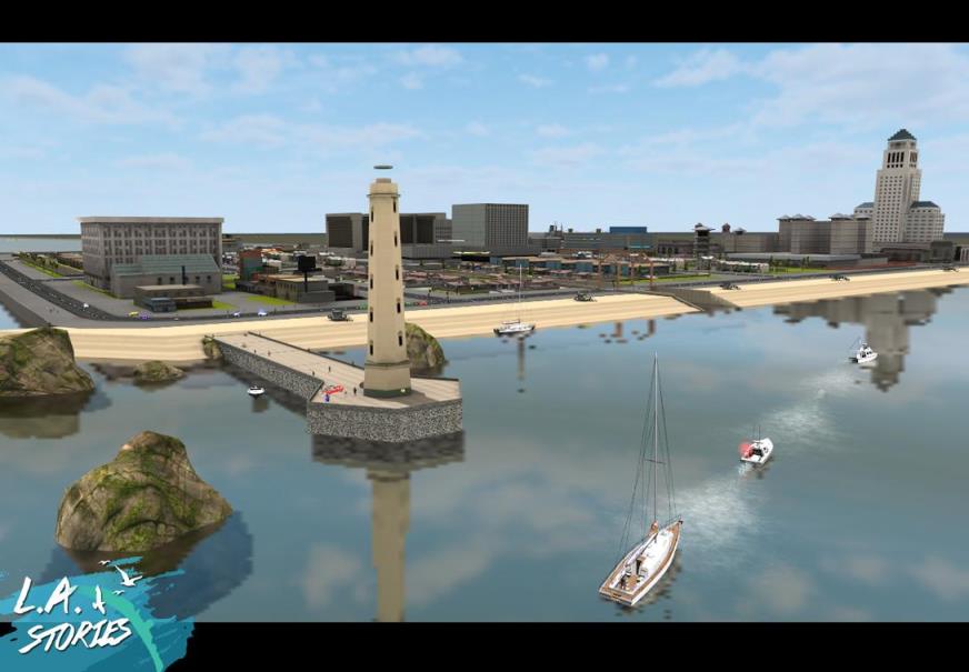 洛杉矶犯罪故事开放的世界