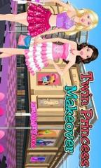 双胞胎公主化妆