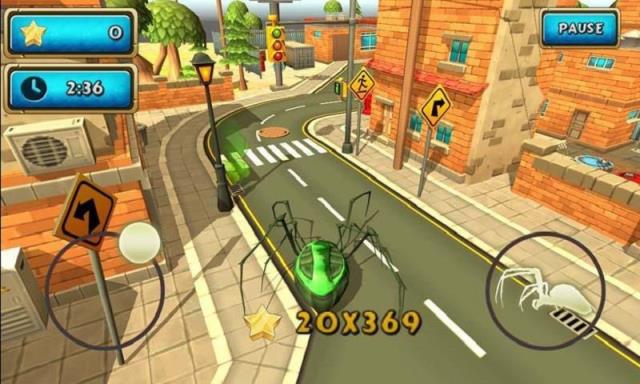 蜘蛛模拟器惊人城市破解版