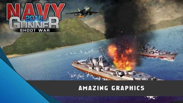 海军炮手射击战争破解版

