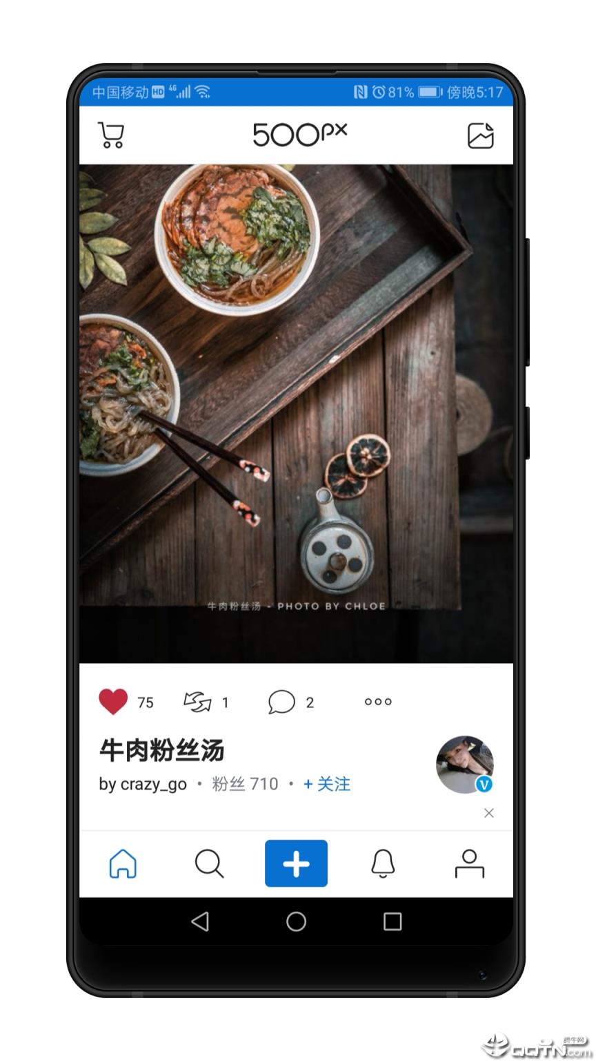 500px中国版app
