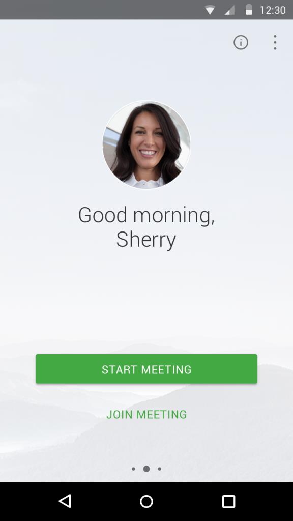 Cisco Webex Meetings app
