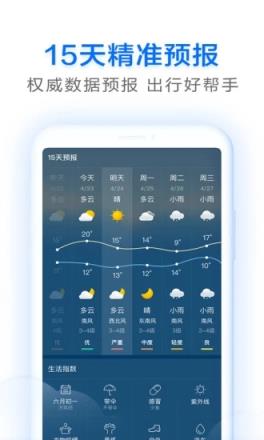 即刻天气app(语音播报)
