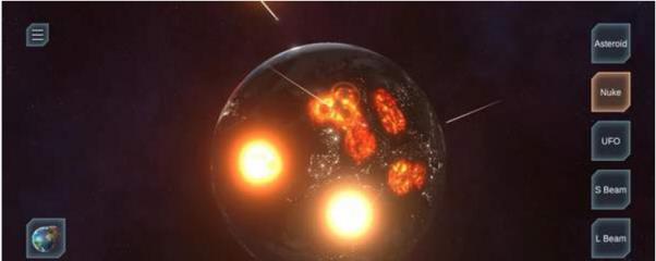 星球爆炸模拟器游戏
