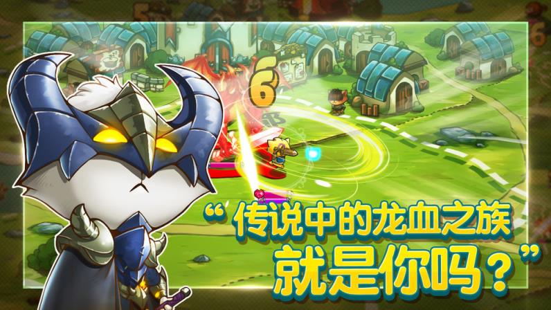猫咪斗恶龙
