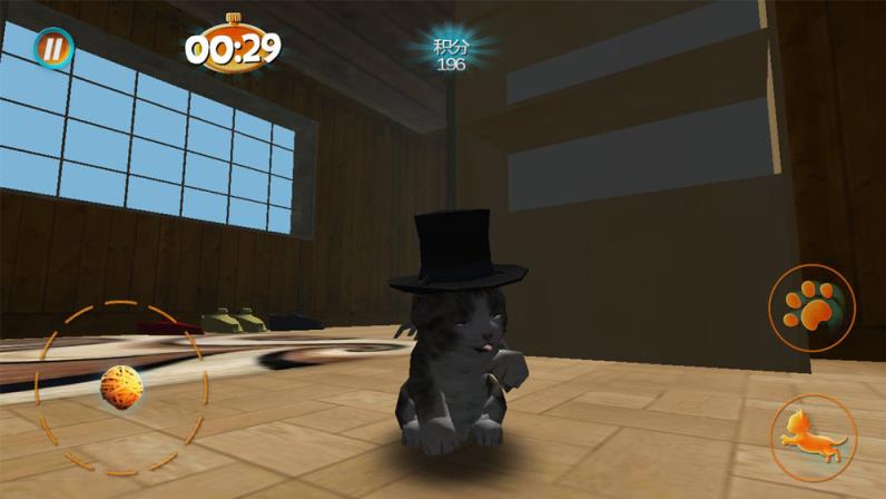 真实小猫3D模拟

