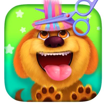 毛绒宠物美容院