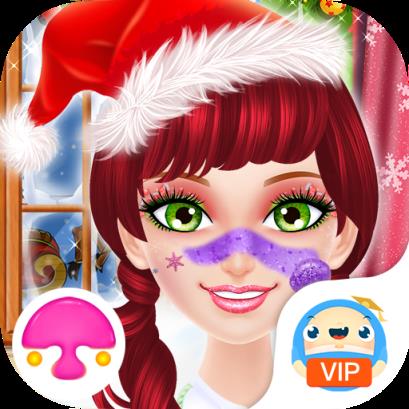 圣诞女孩时尚沙龙
