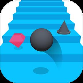 小球上楼梯游戏